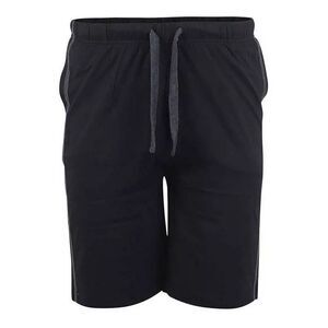 Duke Mens D555 Ryan Elasticated Waist Kingsize Jersey Shorts (Pack of 2) / Black
